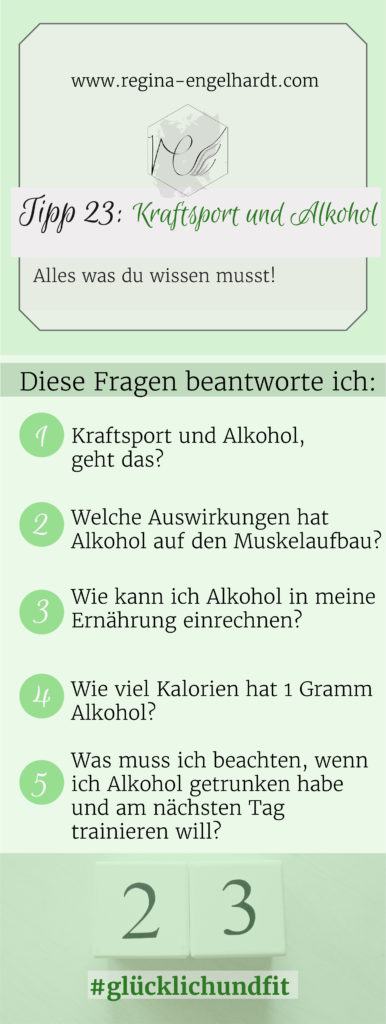 Kraftsport und Alkohol Kraftsport und Alkohol