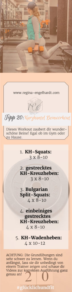 Kurzhantel Beinworkout Kurzhantel Beinworkout