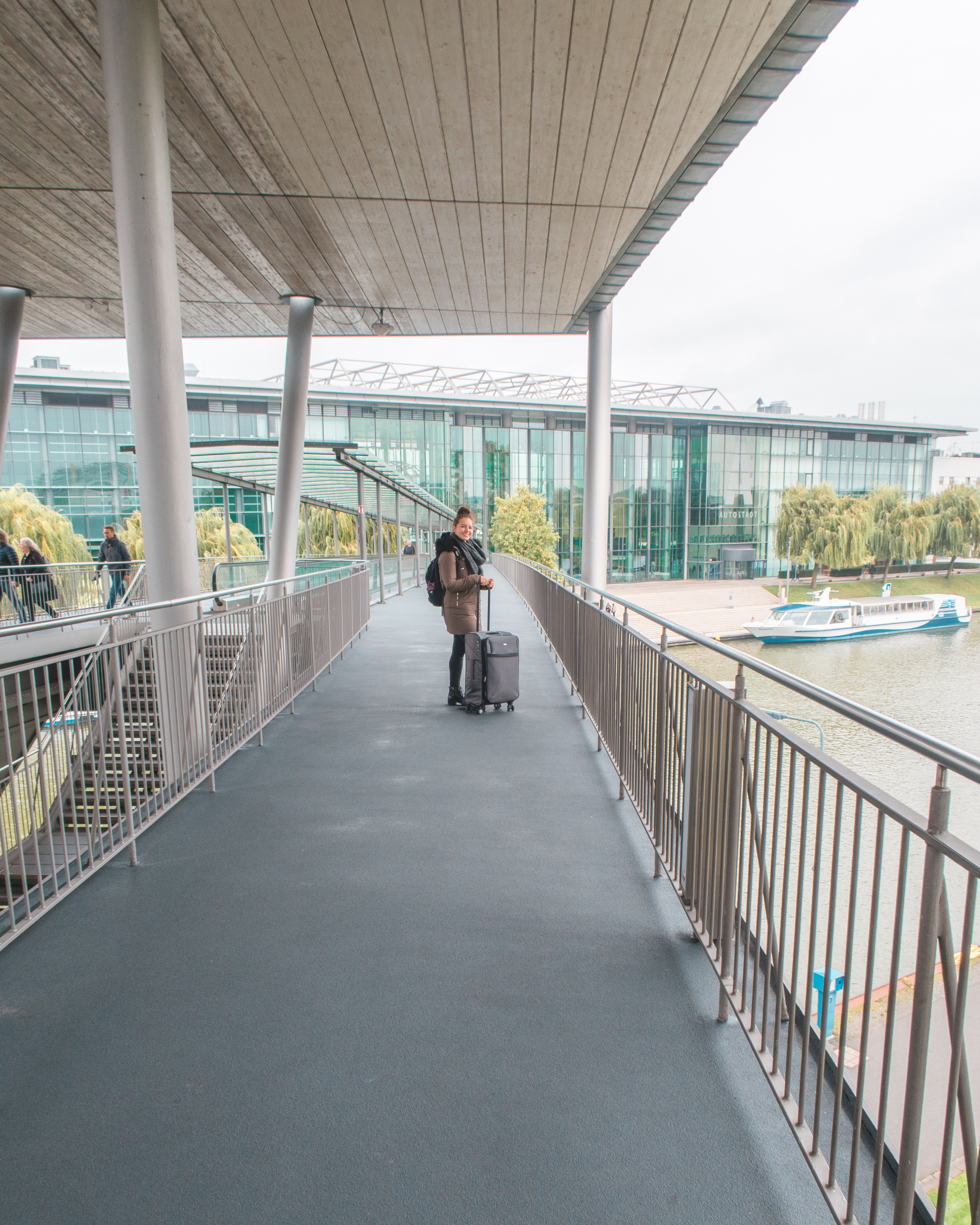 Ankunft Autostadt Wolfsburg
