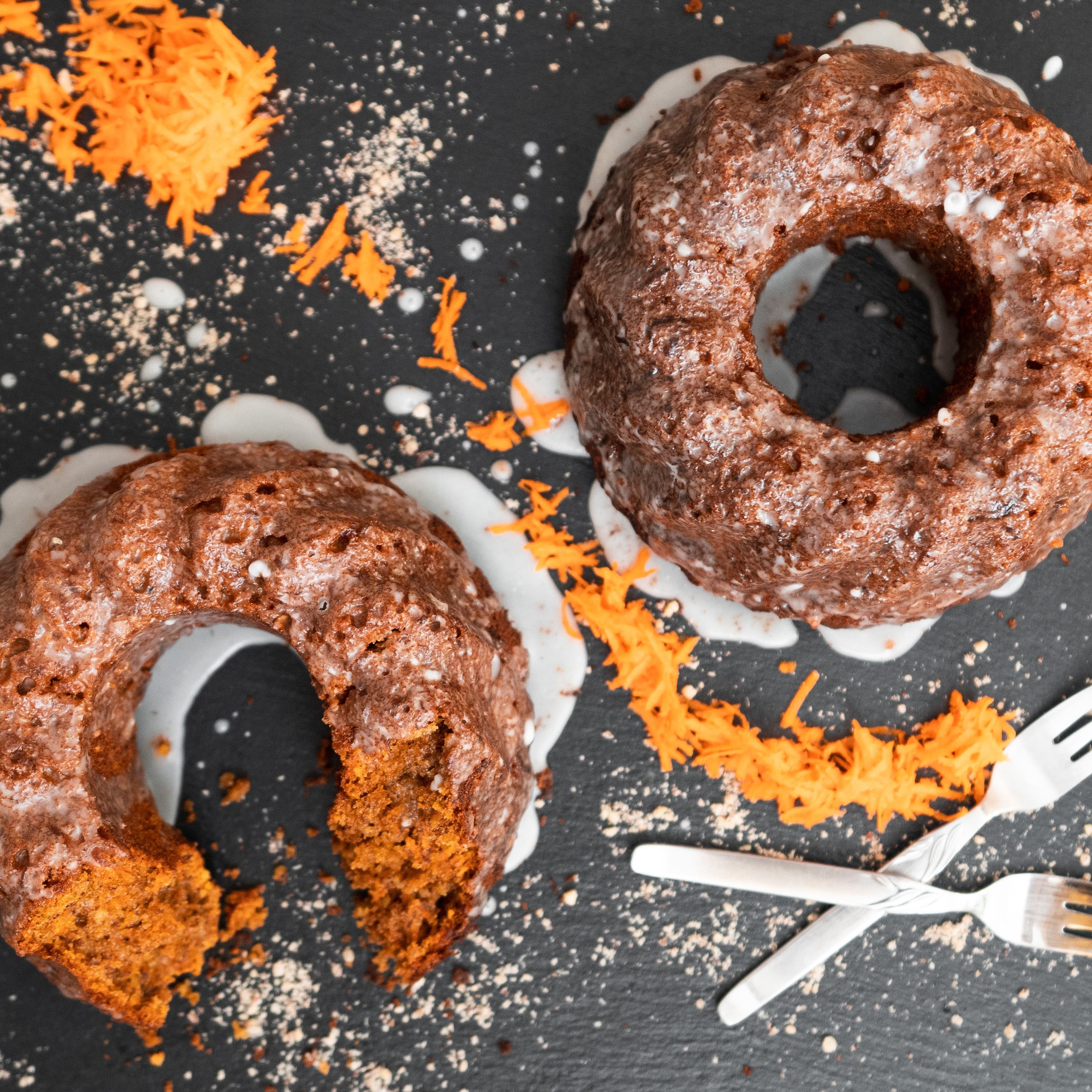 Veganer Karottenkuchen - Rezept